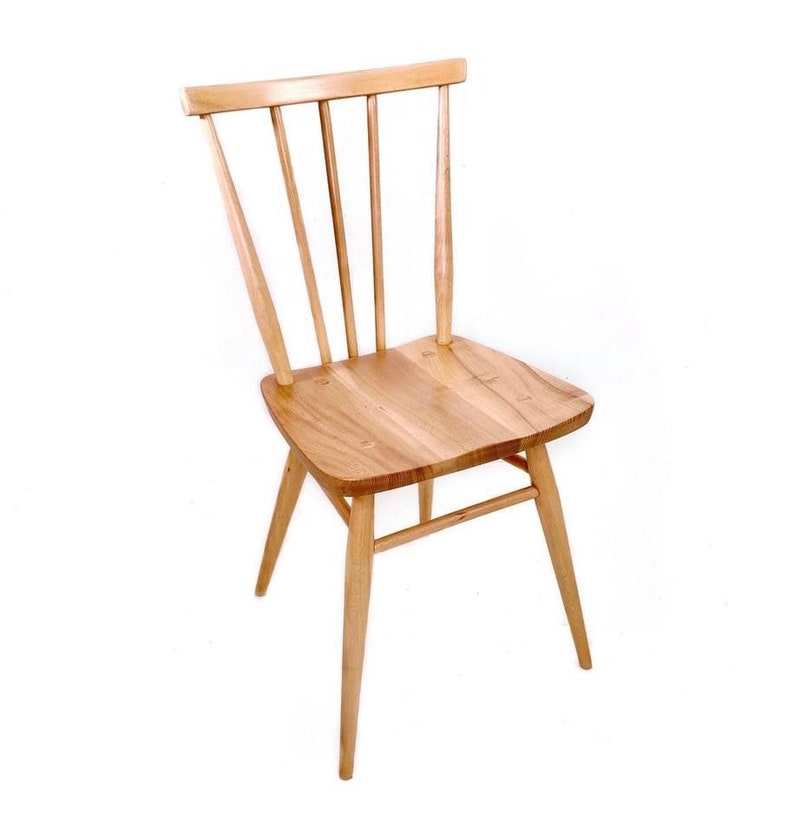 Ercol Stick Back Chair Elm & Beach Wood Restored and in Etsy
