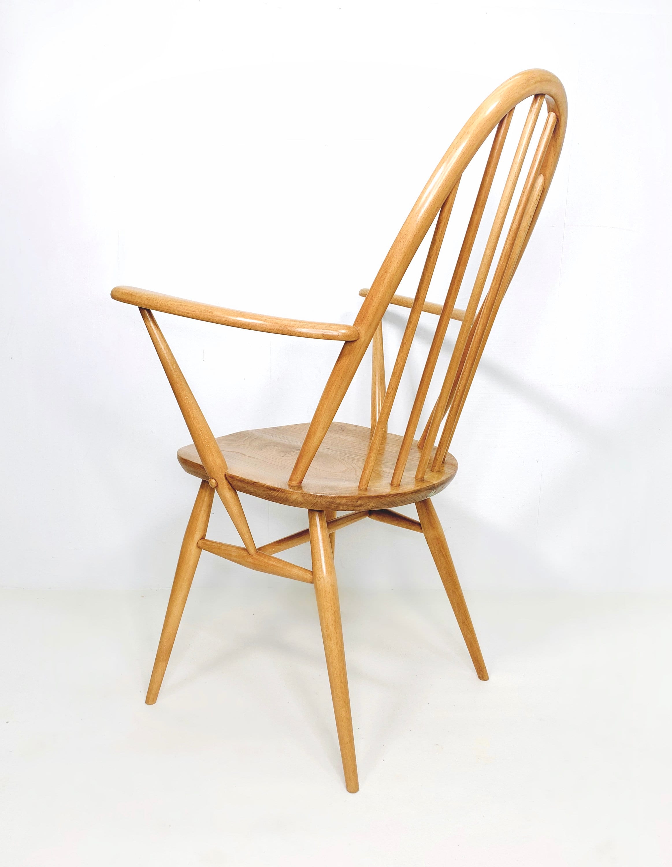 Ercol Quaker Carver Dining Chair Blonde Elm & Beach Wood Etsy