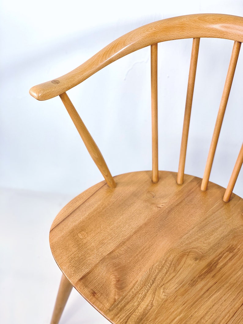 Ercol Cowhorn Dining Chair 6 Available Restored Etsy