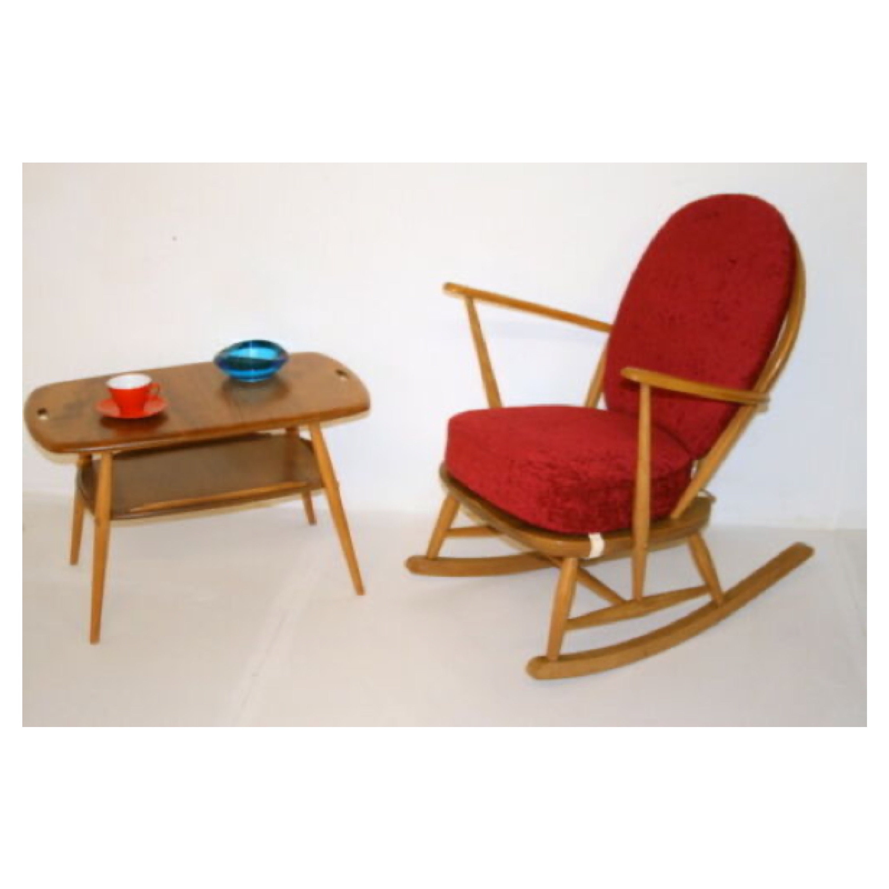 Vintage Retro Ercol Rocking Chair Fully Restored Choice of Etsy