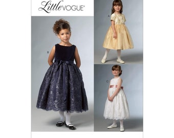 flower girl patterns vogue