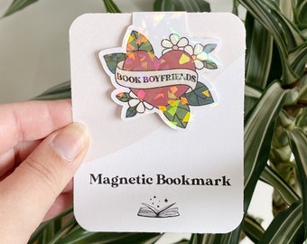 I Heart My Book Boyfriends | Magnetic Bookmark