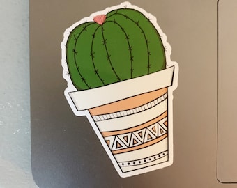 Potted Cactus | Sticker