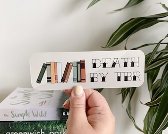 Death by TBR | Bookish Bookmark