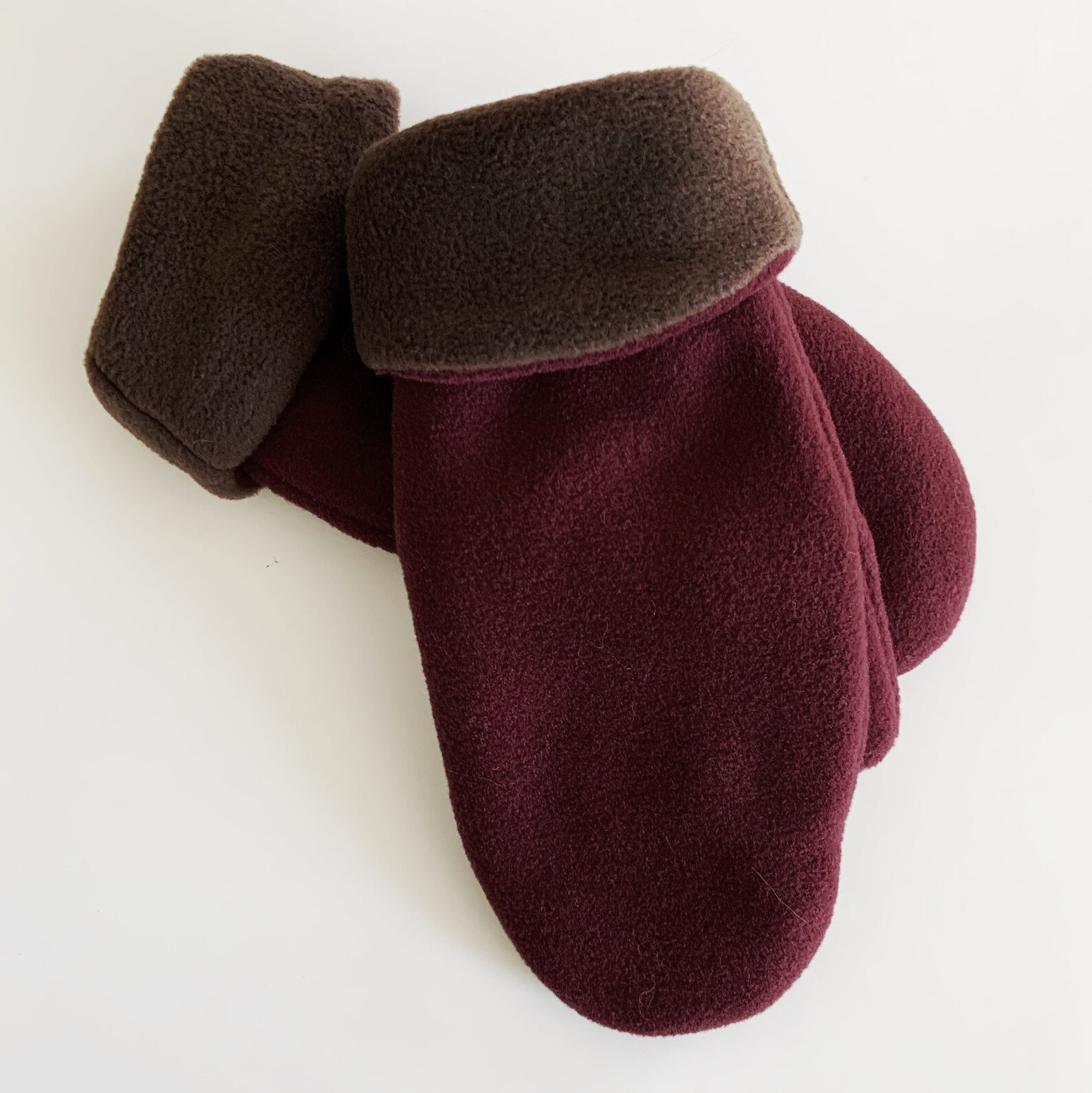 Double Velour Polartec 200 Mittens Lined with NoPill Fleece Etsy