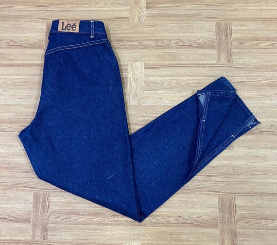 Lee Riders 70s High Waist Tappered Leg Dark Blue Z