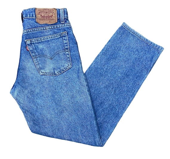 Levis 510 Jeans 90s Light Blue Washed Straight Leg