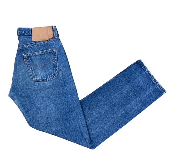 Levis 501 Jeans 90s Light Blue Washed 