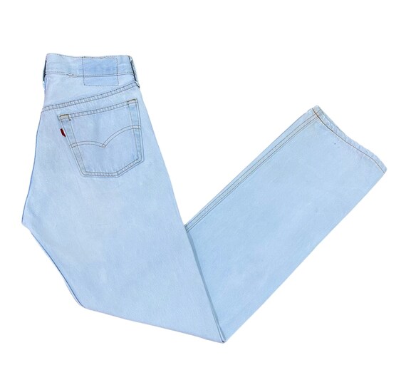 Levis 501 Jeans 80s Light Stone Washed 