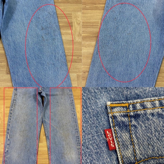Levis 201 Jeans 90s Light Blue Washed 
