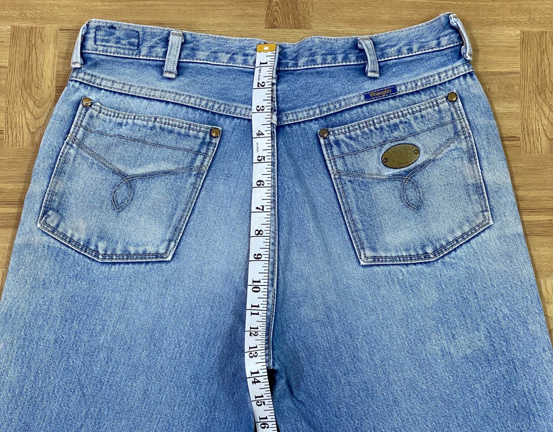 Wrangler Jeans 90s Light Blue Washed Straight Leg Jeans Unisex | Etsy
