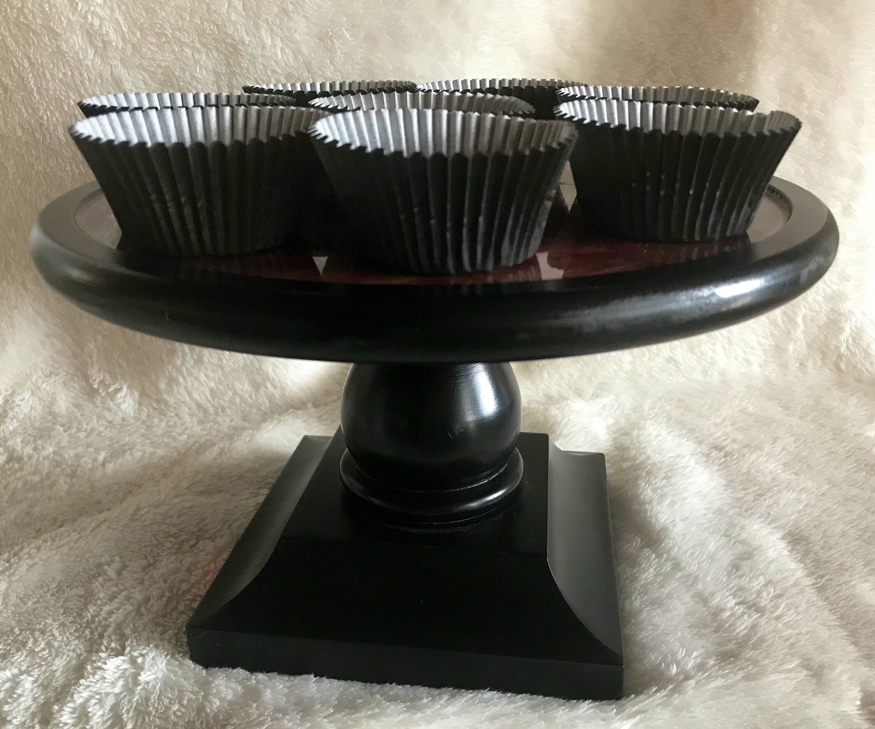 Cupcake Stand Art Tray Functional Art Candle Tray Resin Etsy