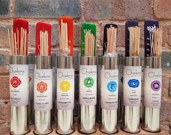 Kruinchakra wierookset met houder - voor spiritualiteit