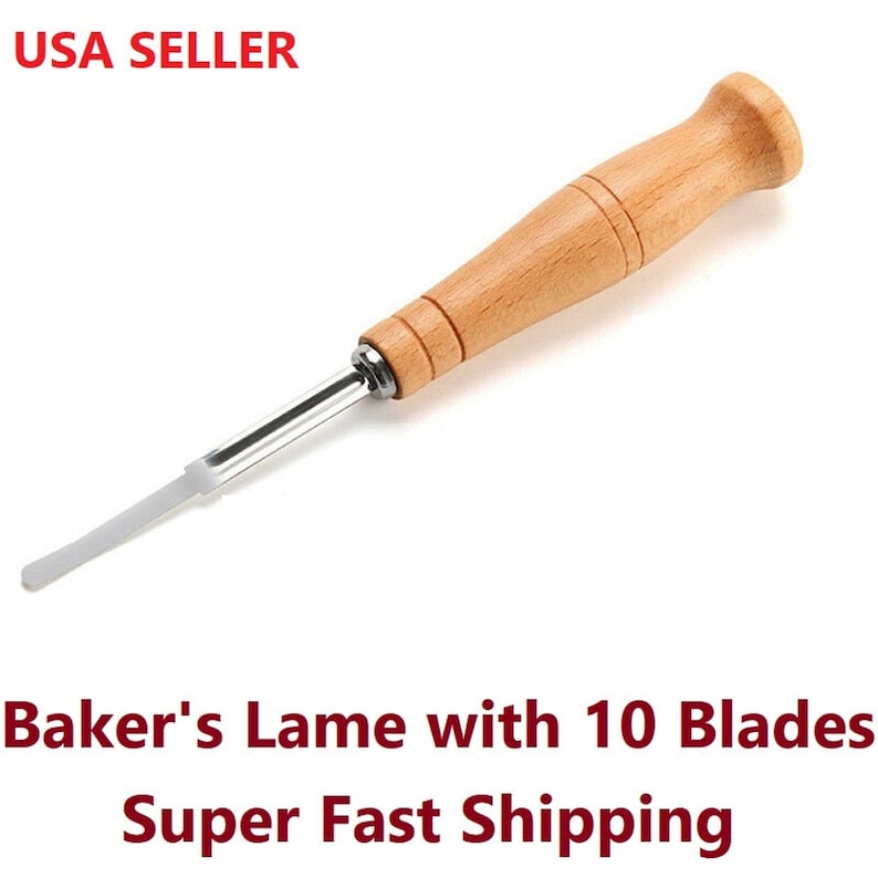 Baker's Bread Lame Dough Scoring Knife Tool Slashing Razor Blade ...