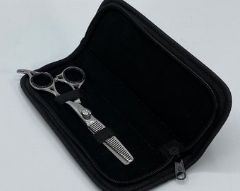 New 6" Professional Hair Cutting Scissor Thinner Barber Salon Shear Set Kit Case