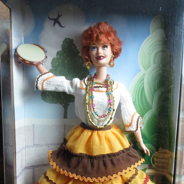 Barbie Collector: Barbie As Lucy Ricardo From "The Operetta" I Love Lucy Episode - 13.5" Nostalgic TV Doll - View #7