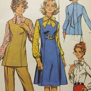 Simplicity Tunic or Jumper, Pants, Blouse Pattern Bust 42&quot; Uncut FF, Large Variety of Fabrics for Summer or Winter Simplicity 5096