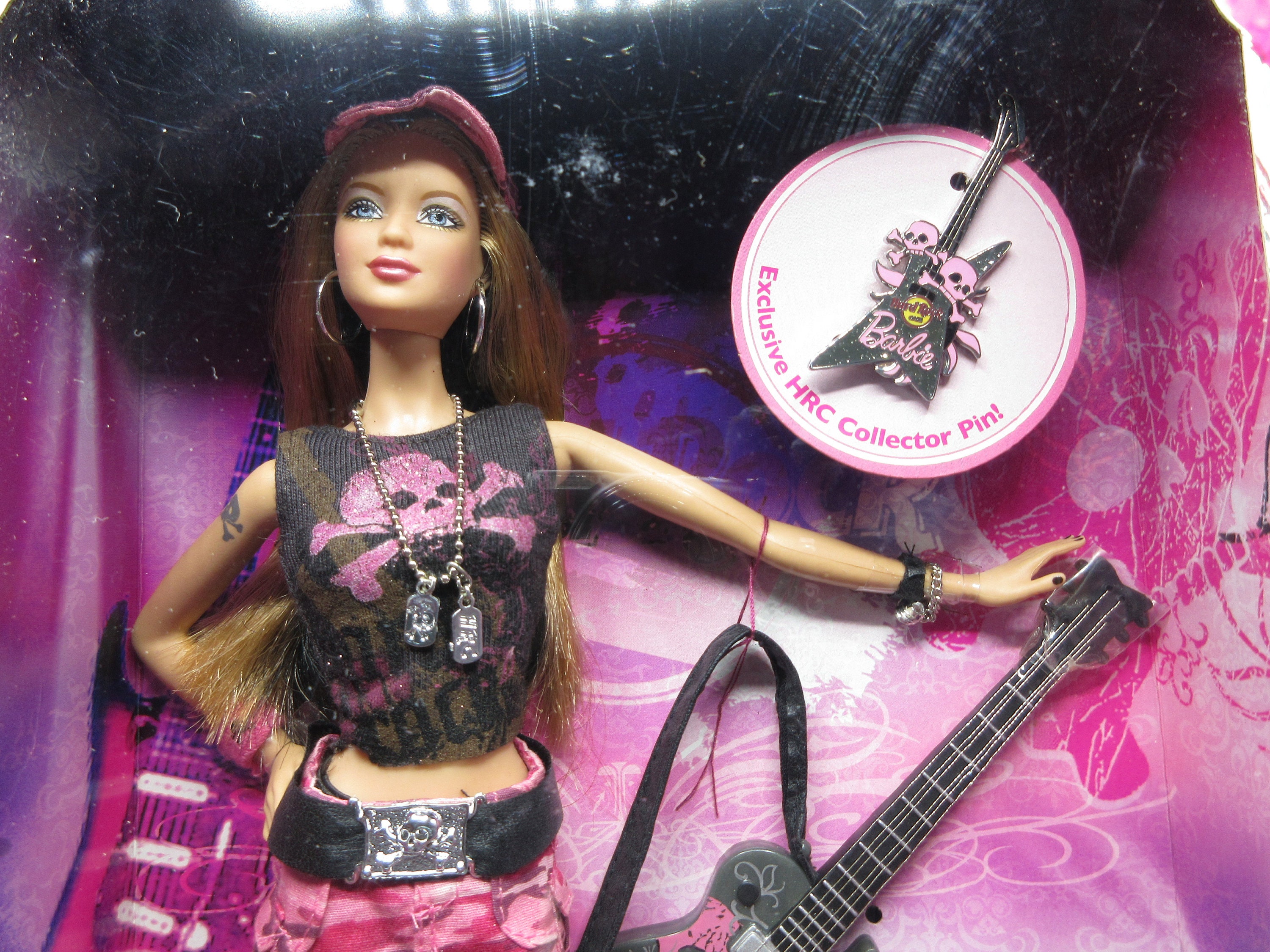 Rock Barbie NRFB Pink Barbie Doll - Etsy