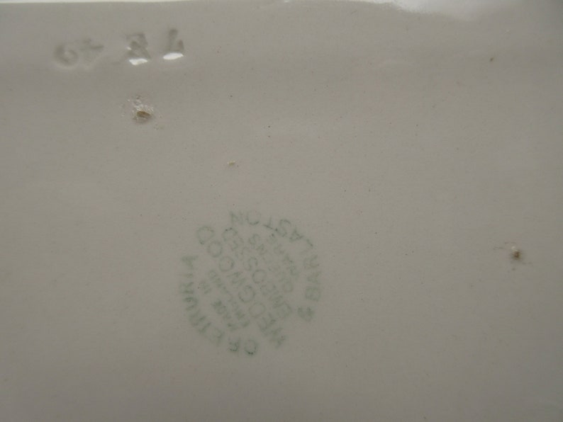 Wedgwood Queensware White Embossed Box With Lid White Etsy