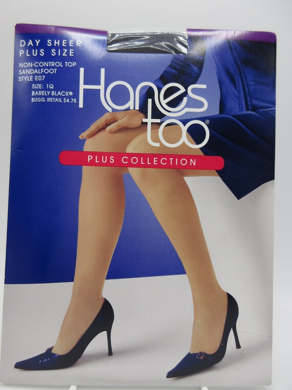 Hanes plus size tights hot sale