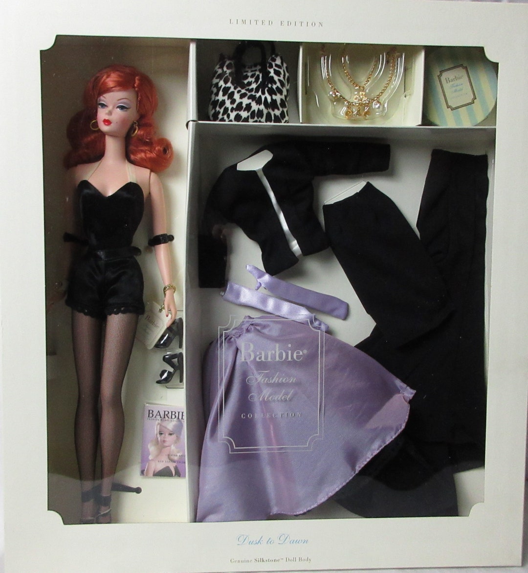 Lot - (2) gorgeous BFMC Silkstone Barbies including (1) a long red head