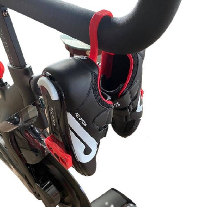 Für Peloton Plus Schuhbügel für Peloton Bike // Für Peloton Accessoire // Für Peloton Schuhhaken oder Schuhhalter Bild 1