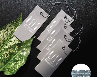 main hang tag, main hangtag, hang tag, hangtag, design hang tag, design hangtag, fashion tag, paper tag, clothes tag, vietnam trim supplier