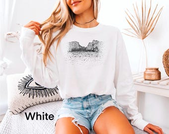 Yosemite Long Sleeve Tee: Vintage National Park Graphic Shirt