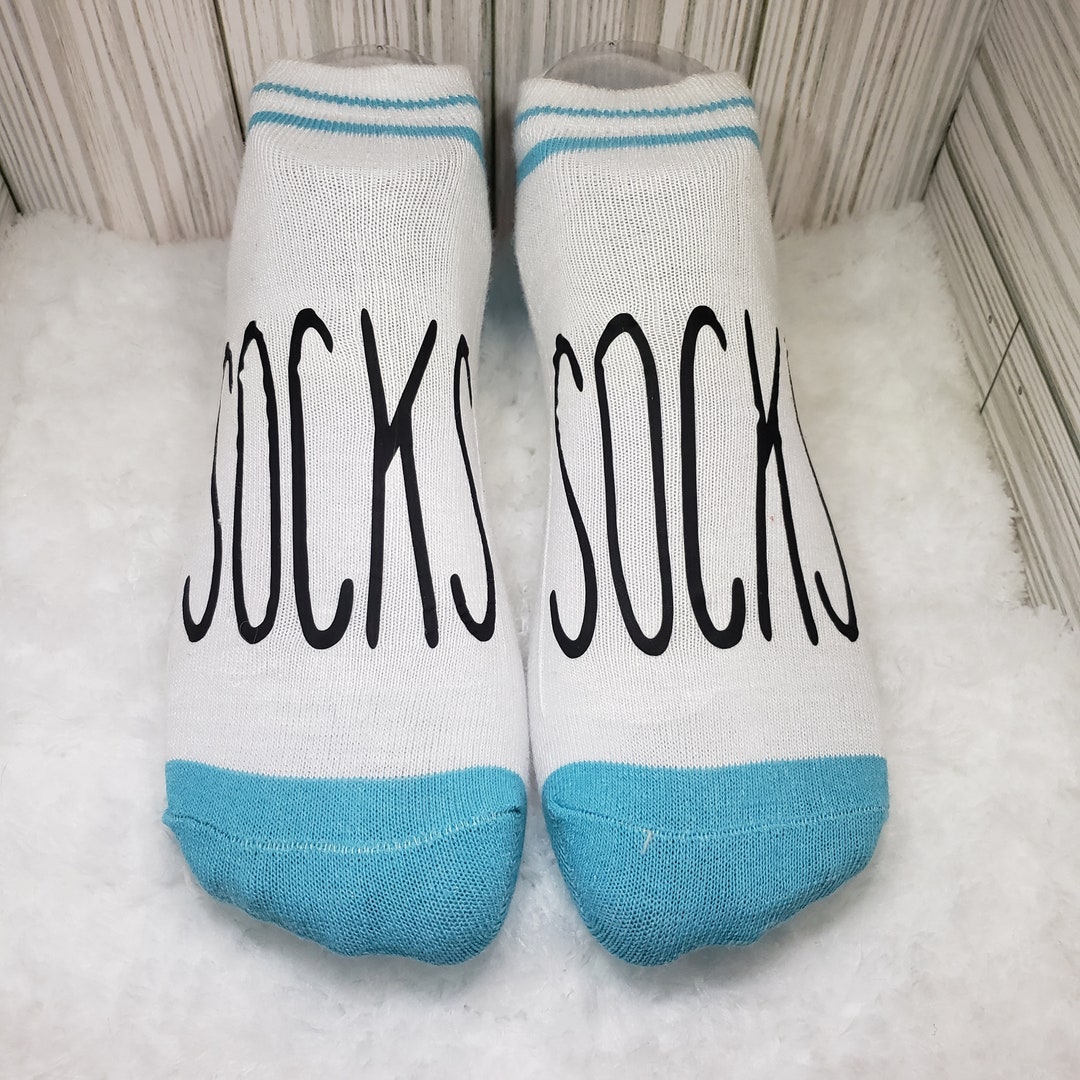 Women's Farmhouse Text Inspired Design Socks, Women's Socks Etsy