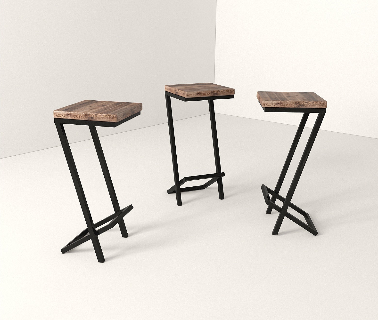 Height 1340in 3399cm and wood bar stool Etsy