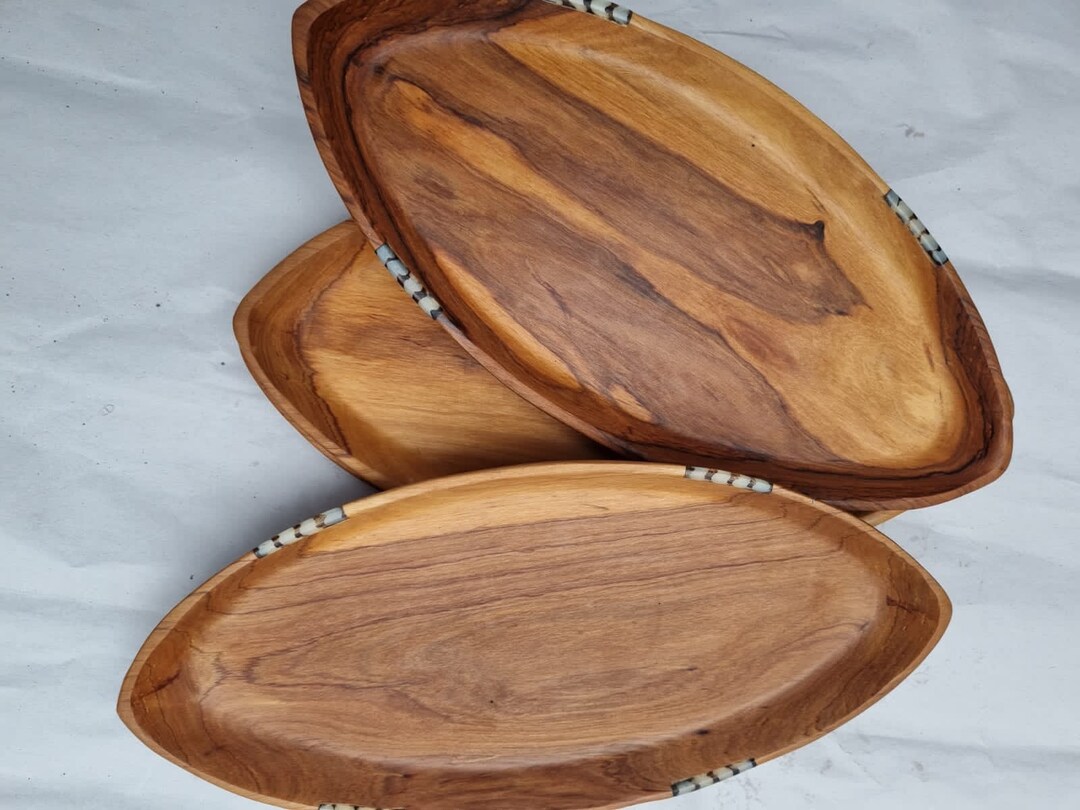 SALE Olive Wood Plates, Dinner Plates, Kitchen Utensils, Olive Wood