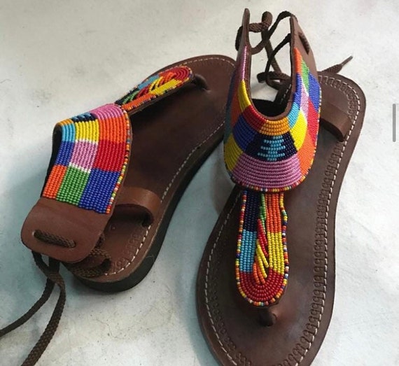cute beaded sandals