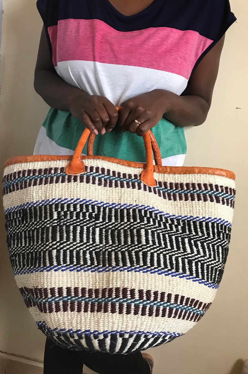 ON SALE Sisal Baskets/ Kiondo/african Basket/ Kenyan Etsy