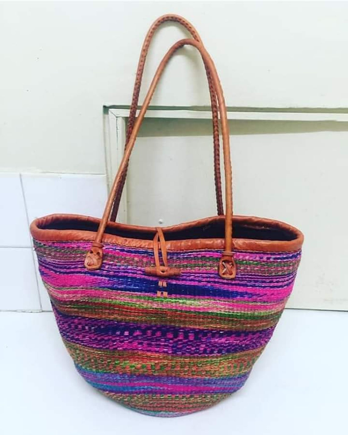 Kiondo/sisal Bags/kenyan Baskets/african Baskets/sisal Sling Bag