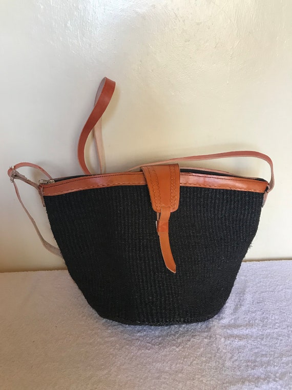 Kiondo sisal Basket kenyan Basket sling Bag Gift for Her kiondo Bag kenyan Baskets boho Bags sisal Sling Bags Etsy