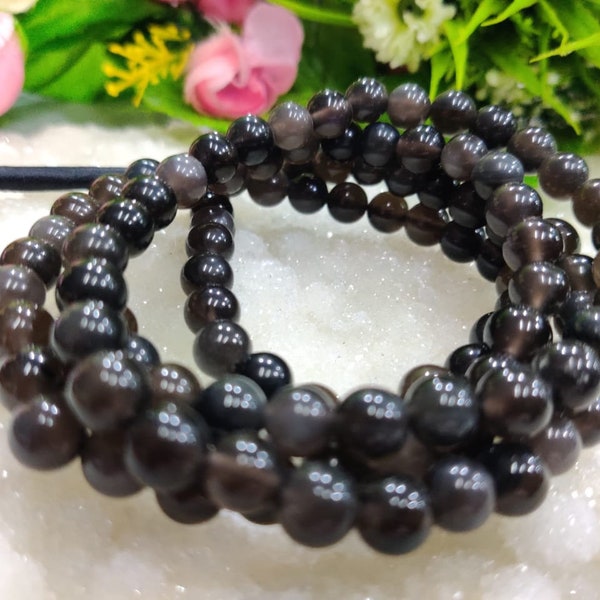 Apache Tear Stone Japa Mala 108+1 Beads  ,Reiki Chakra ,Japa Mala ,Healing Crystal Stone, meditation yoga ,Gift Necklace,Japa Mantra 8 MM