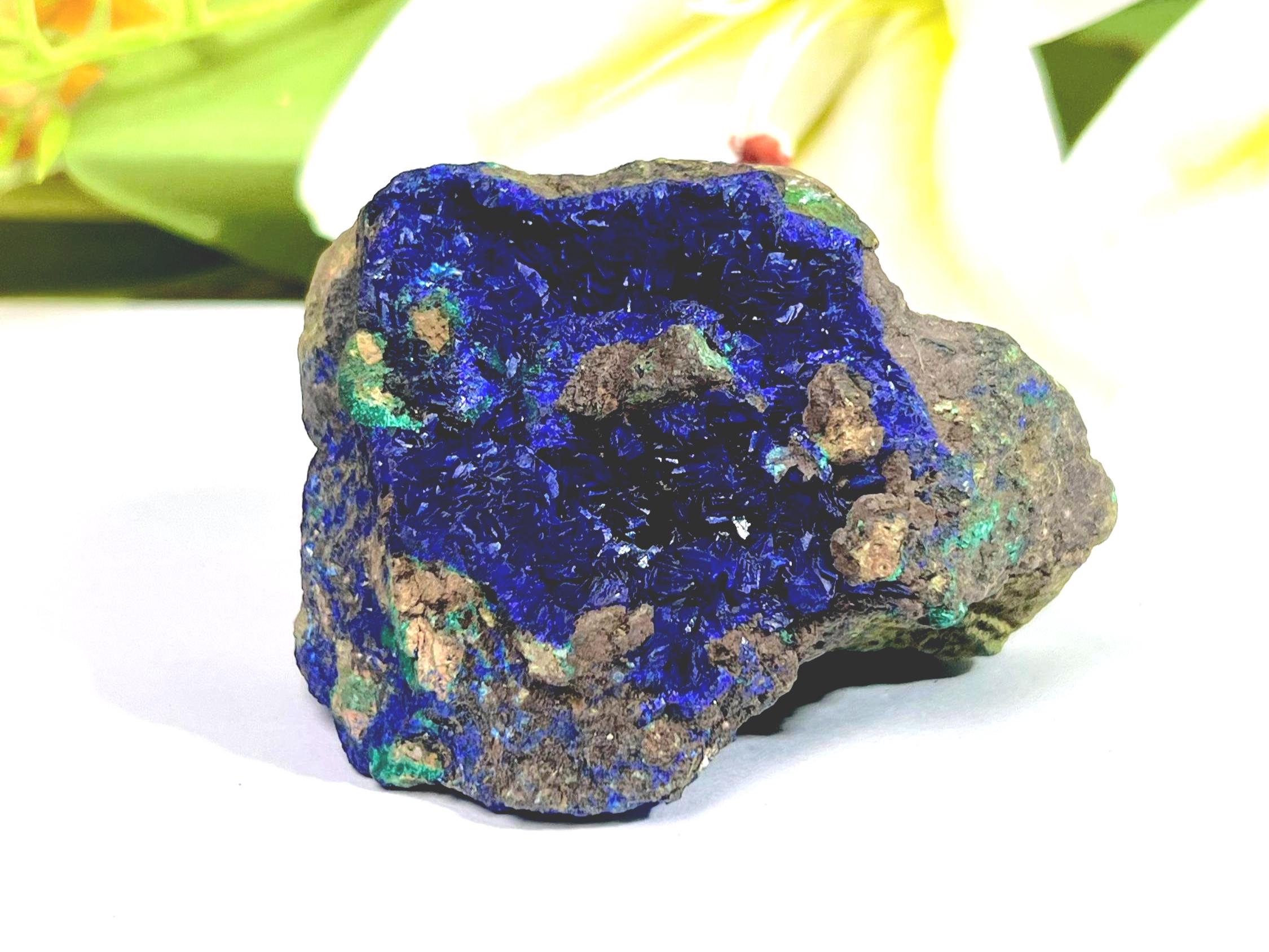 原石アズライトマラカイトクリスタル:レイキヒーリングストーン(302 原石アズライトマラカイトクリスタル:レイキヒーリングストーン(302