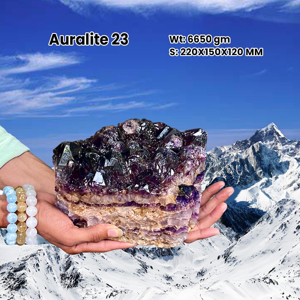 Large Cathedral Elestial Auralite23 Stone Family 6550 Gm - Etsy