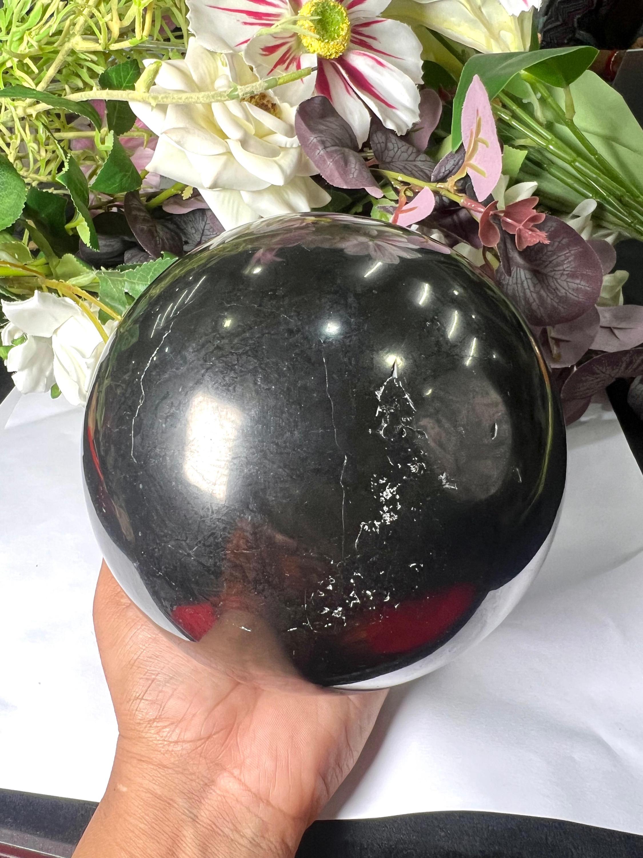 135 MM Shungite Crystal Stone Sphere Ball Orb 2988 Gram - Etsy