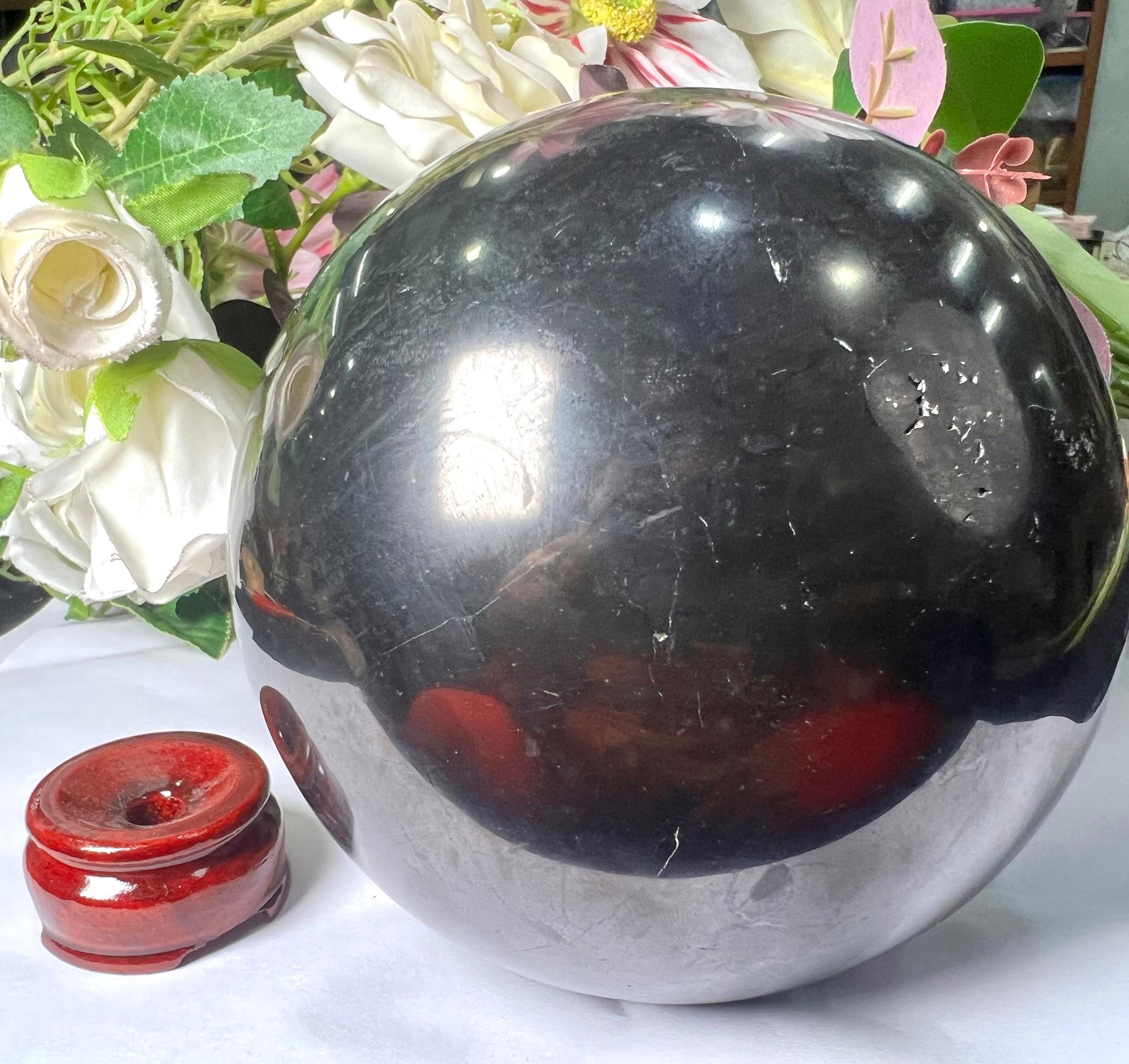 135 MM Shungite Crystal Stone Sphere Ball Orb 2988 Gram - Etsy