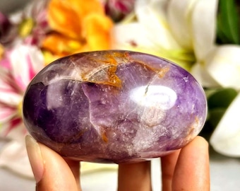 Pietra da altare in cristallo Auralite 23 Lingam, 250 grammi