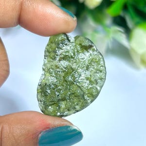 Czech Republic Moldavite 24 Carat Natural Stone Very Rare AAAAA Grade
