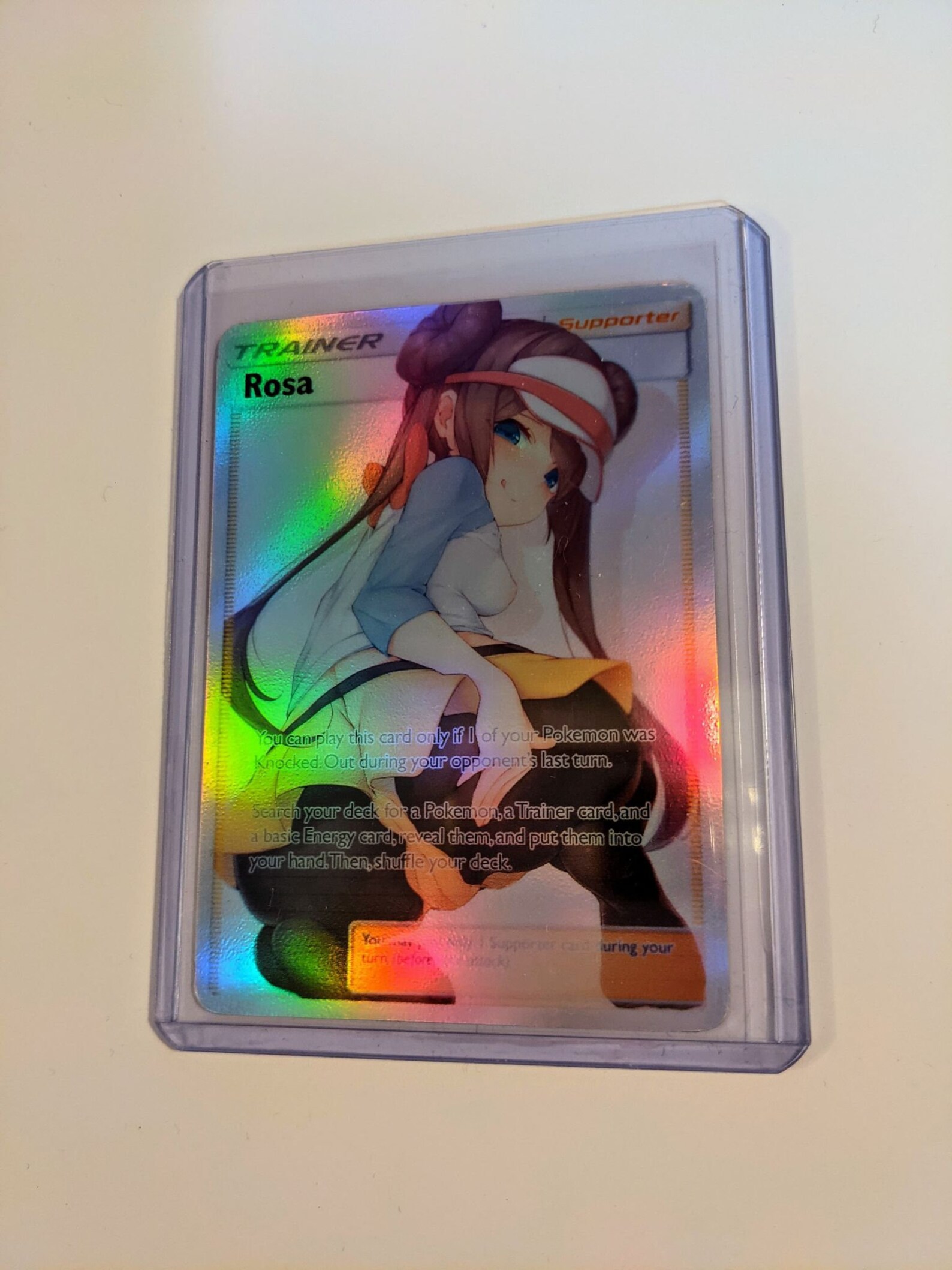 CUSTOM Full Art Holo Pokémon Card - Kobe Bryant Tribute (Ungraded, Lightly Played)