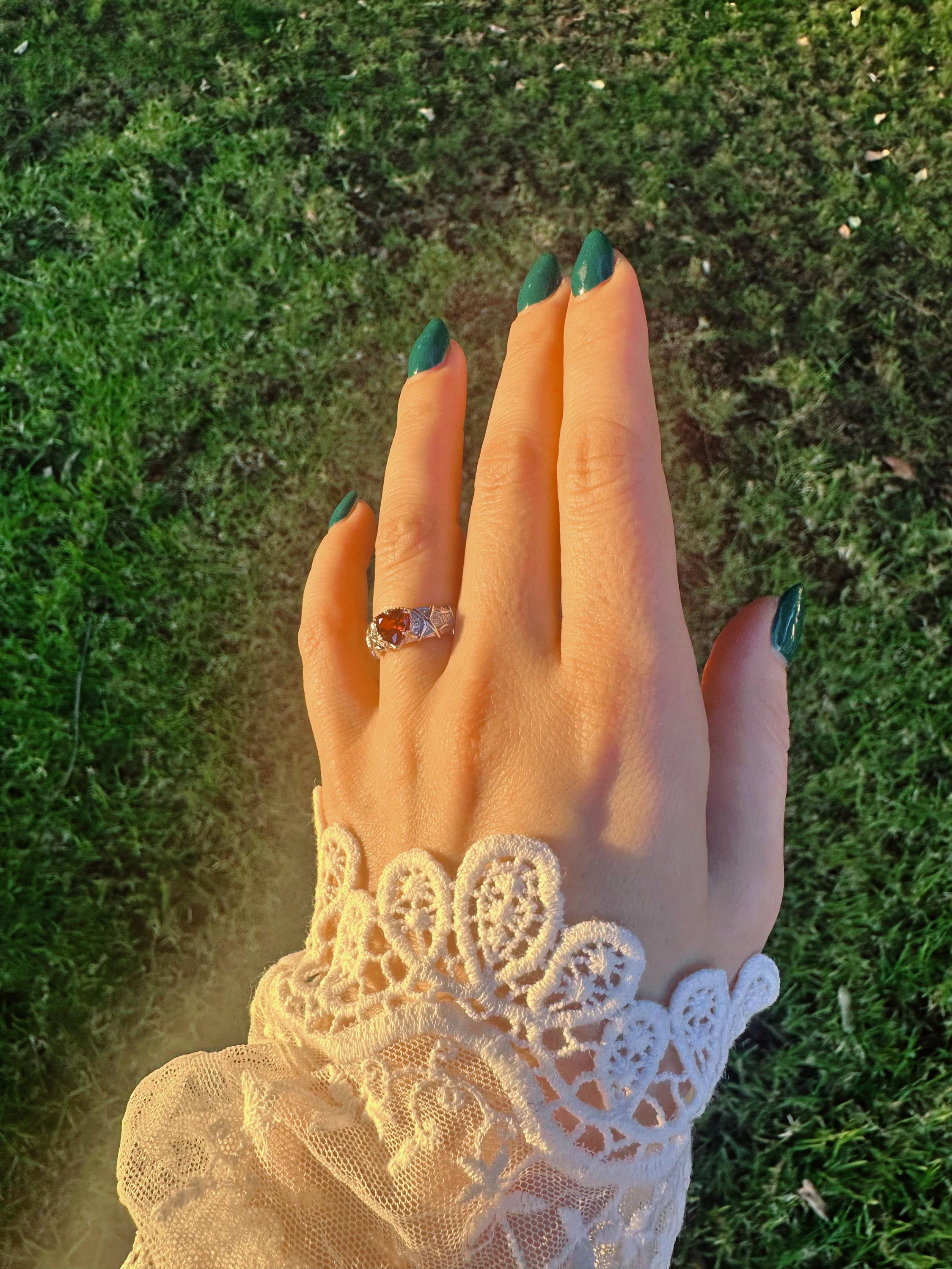 ★SENTIMENTS★ NO.324 [SILVER] GEOMETRY HEART RING NO.324 [SILVER] GEOMETRY HEART RING - 감도 깊은 취향 셀렉트