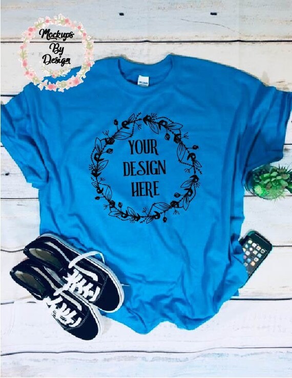 Gildan Tshirt Mockup Etsy Shop Mockup Real Photo Mockup Etsy