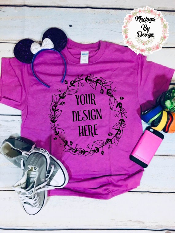 Download Disney Gildan Tshirt Mockup Etsy Shop Mockup Shirt With Etsy