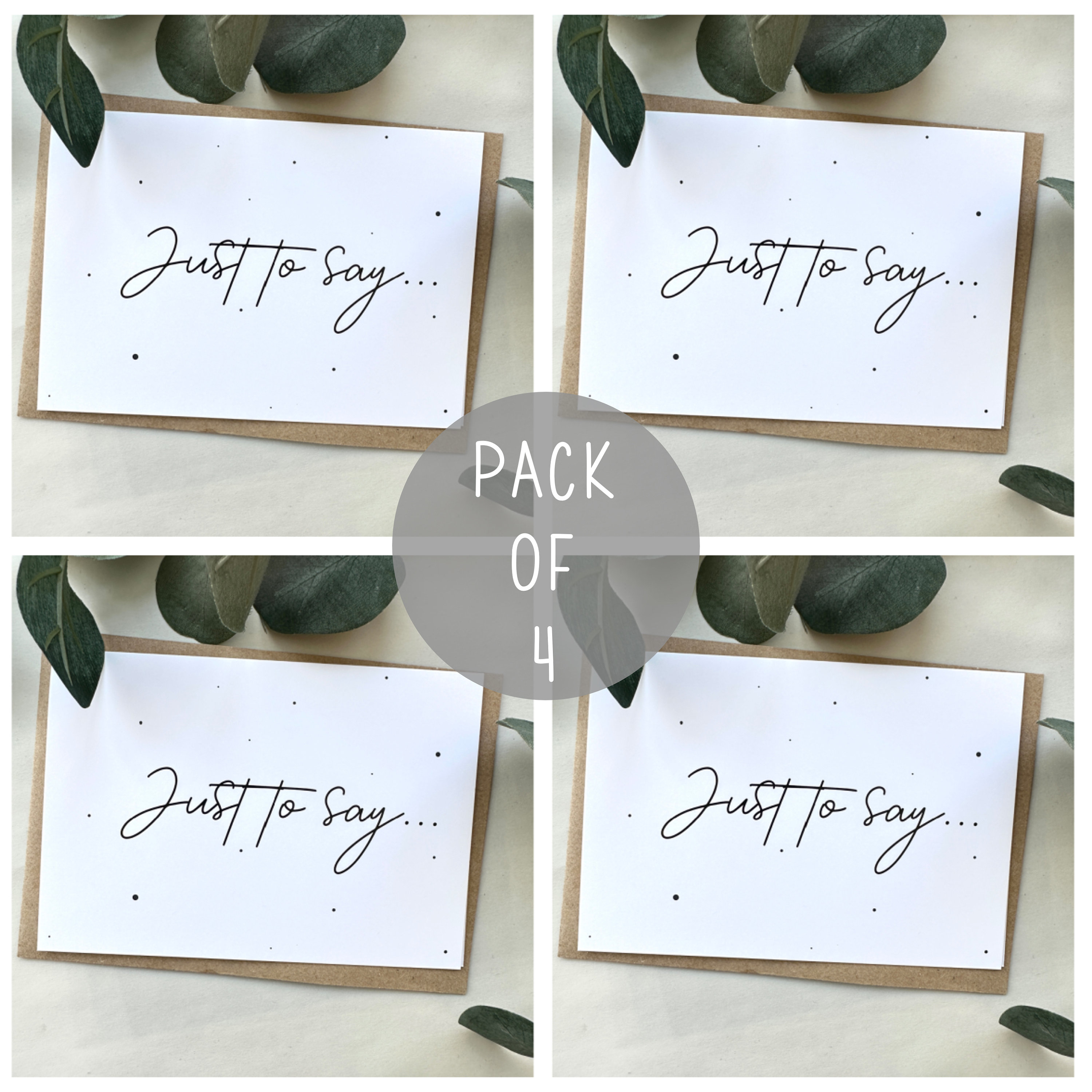 Pack Of Sypathy Cards, 14x14c, 4 Designs In This Bereaveent Cards - View #5