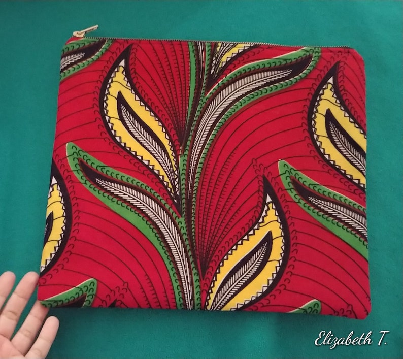 Lina the 11x13in zippered pouch