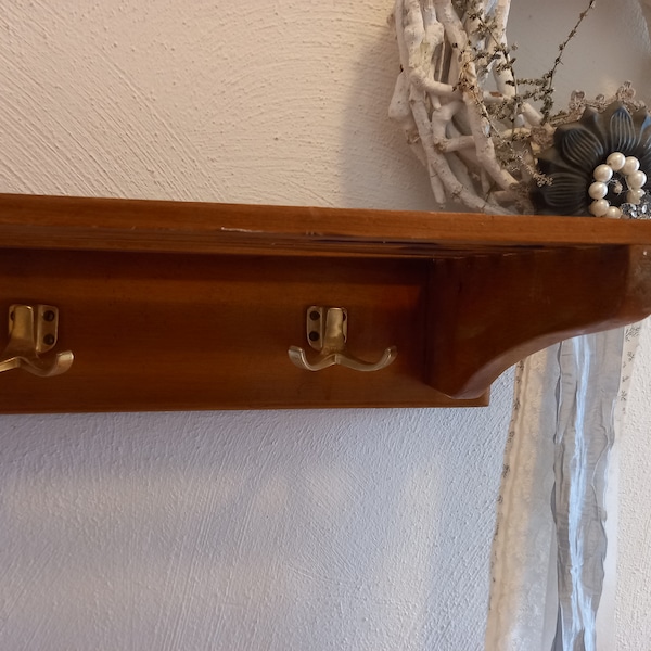 Holzgarderobe ~Garderobe~Vintage~Regal~