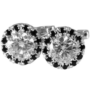 Moissanite Cufflink 8 mm Round Moissanite Natural Moissanite Jewelry Wedding Cufflink Groomsmen Cufflinks Fathers Day Gifts Bestman Cufflink